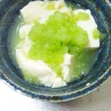 【離乳食初期】豆腐＆きゅうり